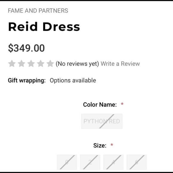 FAME AND PARTNERS REID DRESS! - Picture 3 of 5